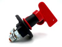 Car and marine battery isolator switches and circuit breakers