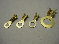 Automotive Brass Double Crimp Ring Terminals