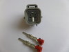 3 Way Male Grey Sealed Connector White Lock K-36