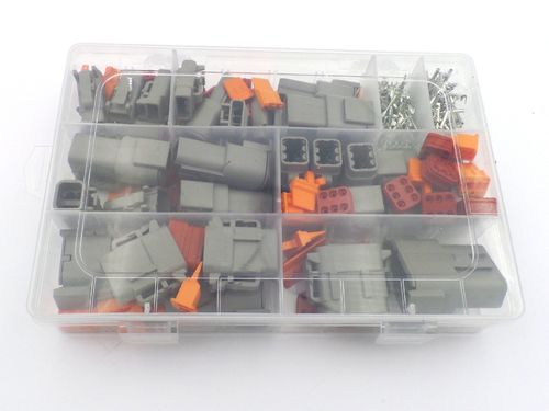 DTM 15 Grey connector sets wiring loom connector kit box N-10