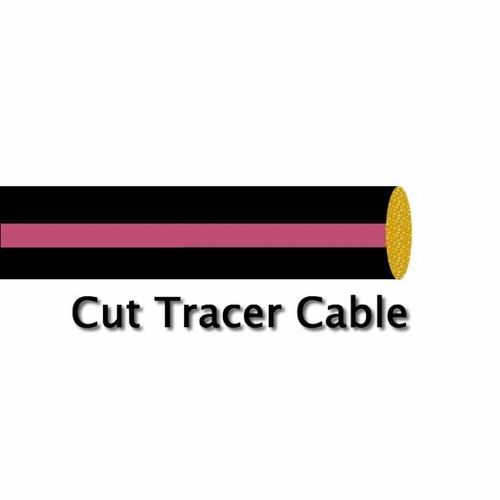 0.75mm2 12v 24v 14 amp DC power black pink tracer cable