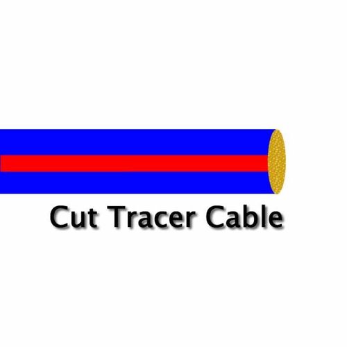 0.75mm2 12v 24v 14 amp DC power blue green tracer cable