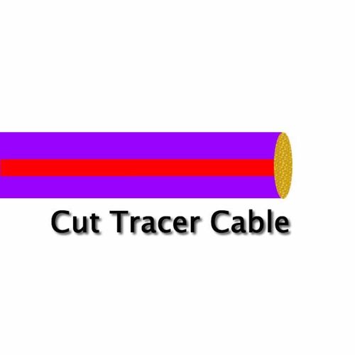 0.75mm2 12v 24v 14 amp DC power purple red tracer cable