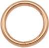 1 x Rose Gold Welded O Ring 16mm 5/8"