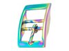 Rainbow Caveson Collar Buckle - Square Edge - 25mm  (1")