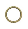 1 x Antique Brass Effect Welded O Ring 19mm 20mm 3/4"