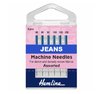 1 Pack of Hemline Sewing Machine Needles - Jeans Assorted Sizes