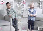 King Cole 5107 Knitting Pattern Baby Childrens Sweater and Waistcoat in Comfort and Comfort Kids DK