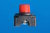 12V Mini Battery Switch - Fixed red knob