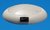LED 5.5" Dome Light - White Plastic With Switch - Neutral White - 12V