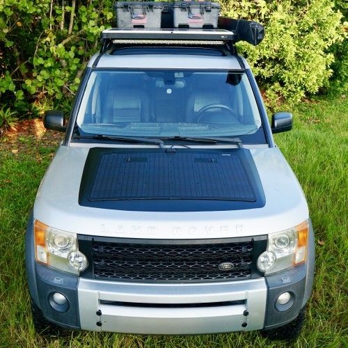 Land Rover Discovery 3/4  Bonnet mounted Solar Panel