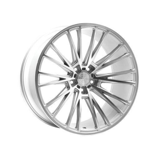 AXE CF2 21" 9J ET40 5x108-5x130 Silver &amp; Polished