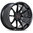 Ferrada Wheels CM2 22" 11J ET20 5x115 Matte Black / Gloss Black Lip