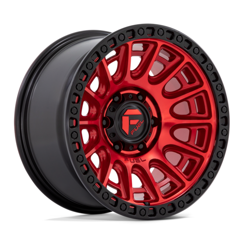 Fuel Cycle 17" 9J ET-12 5x127 Candy Red with Black Ring