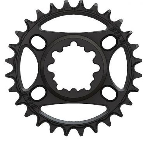 PILO 28T Narrow Wide CNC Chainring Sram Direct (3mm) fitting Black Hard Anodized
