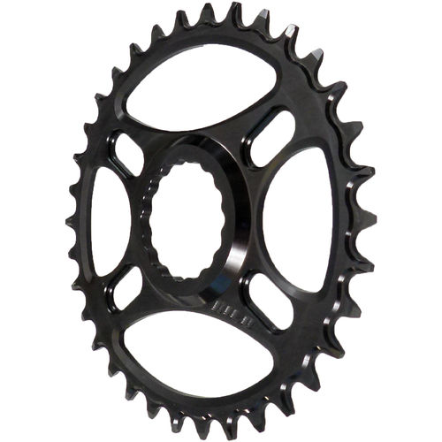 PILO 28T Narrow Wide CNC Chainring Race Face Cinch Direct fitting Black Hard Anodized